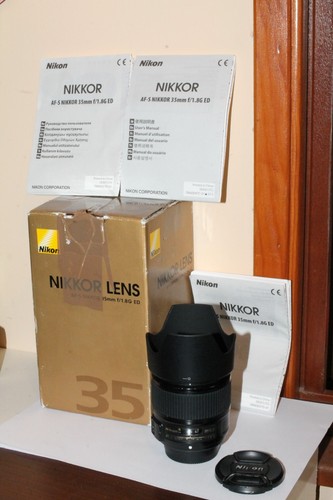 Nikon afs 8 g - fx, 35