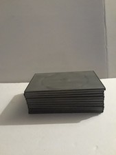 Lot of 10 Black Empty DVD