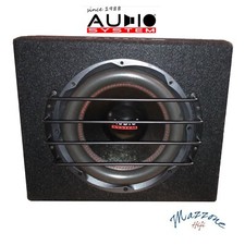 Audiosystem AS-12 Sub en Boite Subwoofer Caisson Fermée 600W car Truck Camping