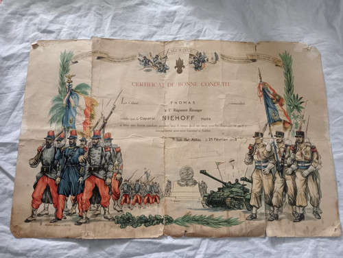 Certificat bonne conduite - bonne,