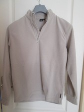 Sweat polaire beige marque Go Sport mixte