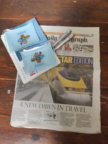 Eurostar ephemera and other - eurostar,