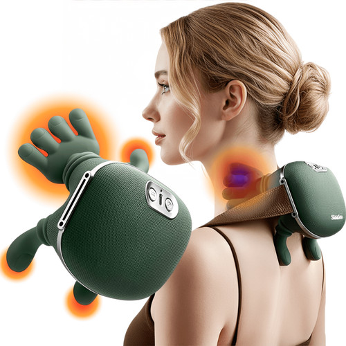 Masseur chauffant shiatsu à - ,