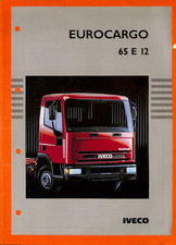 IVECO TRUCKS / EUROCARGO 65 E 12  / FICHE TECHNIQUE de 1992