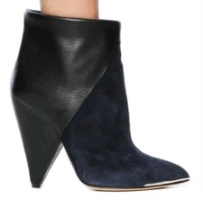 IRO Keira Navy Suede & Black