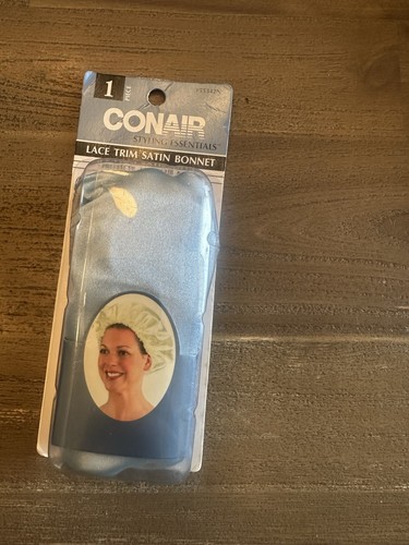 Connair lace trim satin bonnet - connair,