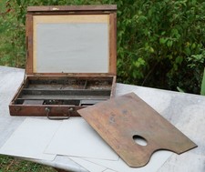 Mallette chevalet peintre Coffret peinture Senneier Paris XIX IFS25PEI001