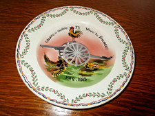 Assiette patriotique 1914-1918