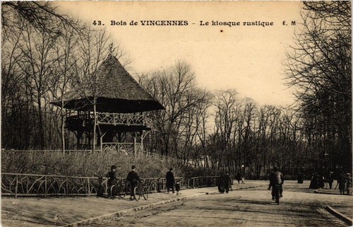 Cpa paris 12e bois - 12e,