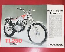# catalogue honda TL250 250 TL trial  ref C509