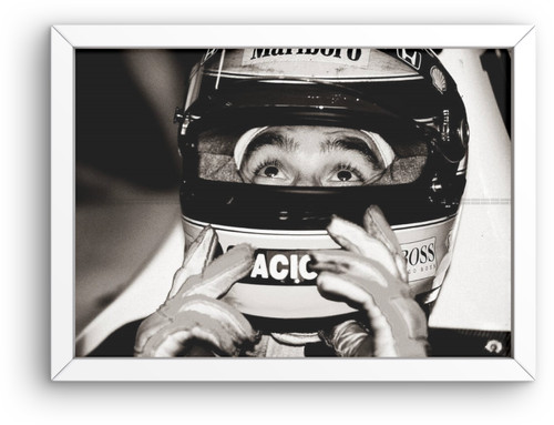 Photo encadrée ayrton senna - photo,