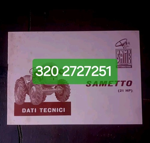 Tracteur same sametto 120 - same,