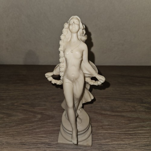 Statuette ancienne albatre - a2,