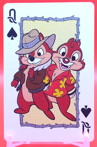 Carte jouer disney chip - carte, 'n