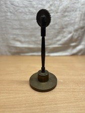 Ancienne Roulette Sur Pied Bronze 