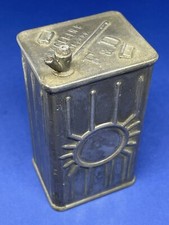 Ancien Presse Papier Bidon Jerrican Publicitaire SAXOLEINE