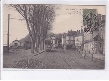 SAINT-CYR-sur-LOIRE: quai de portillon, tramway - très bon état