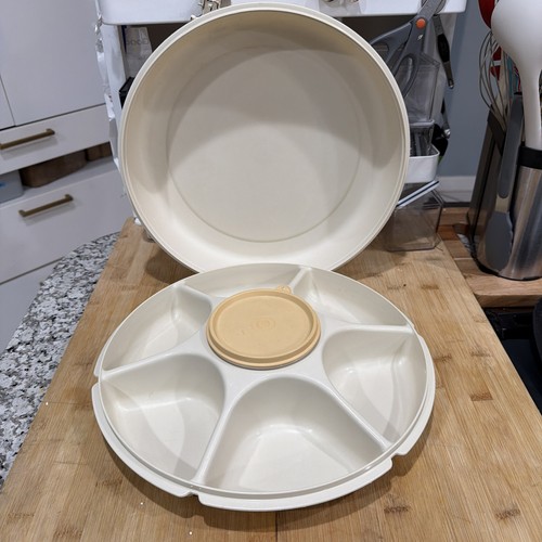Vtg tupperware serving - tupperware,