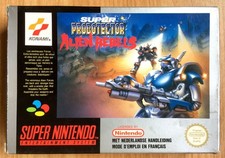 SUPER PROBOTECTOR ALIEN REBELS - BOÎTE VIDE 100% ORIGINALE NINTENDO SNES PAL FAH