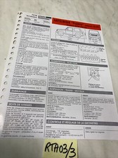 Fiche technique automobile Mitsubishi Pajero 4D56 95CV depuis 03/89 édition 90