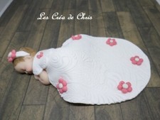 bébé fimo décoration de baptême, cadeau de naissance, anniversaire.