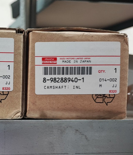 Isuzu 4jj1 camshaft arbre - arbre, à