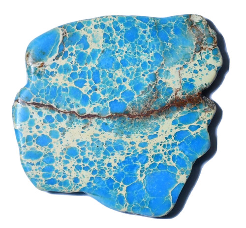 Naturel bleu crête turquoise - bleu,
