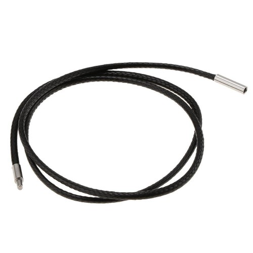 Collier corde cirée - corde, fine
