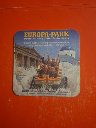 Beer mat europapark - mat,