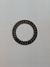 Disque De Date Noir- Guichet