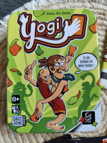 Jeu cartes yogi gigamic - cartes,