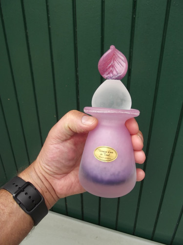 Flacon vase pâte verre - pâte, de