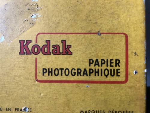 Ancien papier kodak - papier, argentique