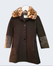 Magnifique manteau noir fille