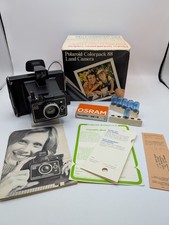 Appareil photo instantanée couleur Polaroid Colorpack 88 Complet, boite, notice
