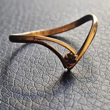 Bague courbe fine se