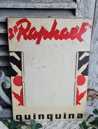 Ancien porte menu - porte, publicitaire