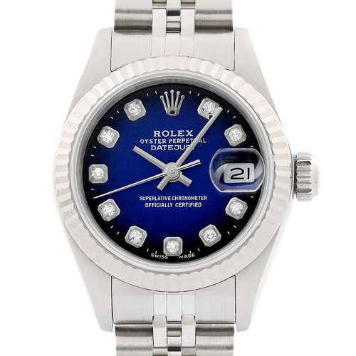 Rolex datejust 69174 bleu - datejust,