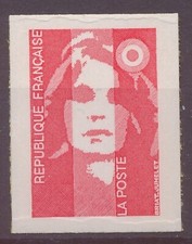 Timbre France Adhesif  4 marianne du Bicentenaire TVP 2807