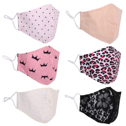 Masque coton réutilisable - coton,