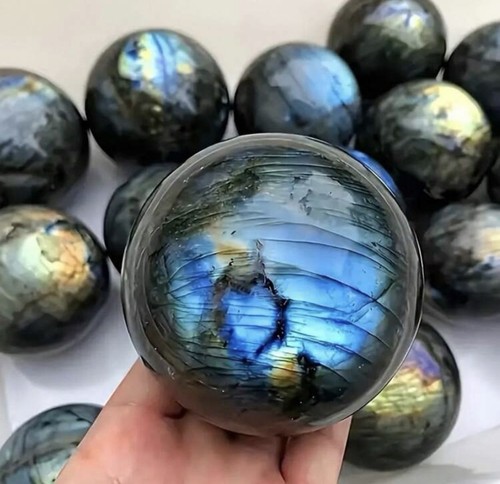 Boule cristal labradorite - boule,