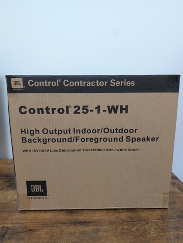 Jbl control white pair - control, 25-1