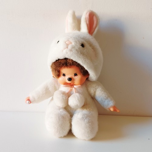 Peluche kiki vrai lapin - peluche,