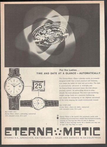Eterna matic dato montre - dato,