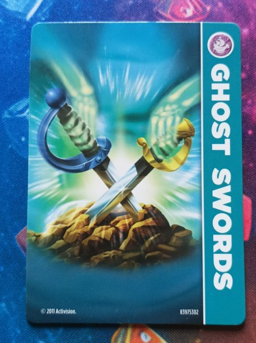 Carte ghost swords skylanders - carte,