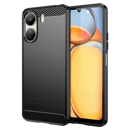 Coque silicone effet carbon - silicone,