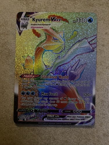 Pokémon tcg kyurem vmax - pokémon,