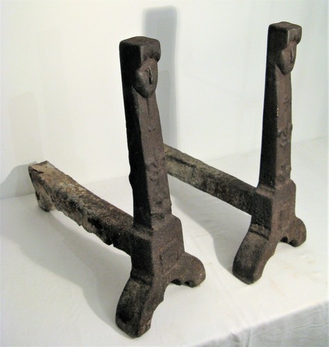 Paire chenets haute époque - paire,