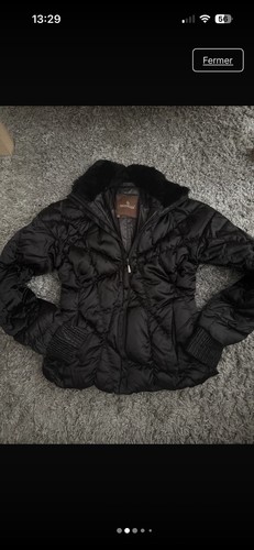 Moncler doudoune noire - doudoune,