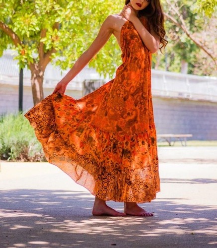 Robe soirée boho - de,